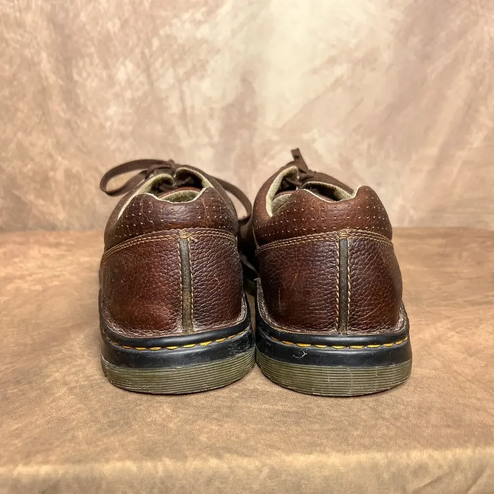 Vintage 90s Dr. Martens Rohan Leather Lace Up Oxford Sneakers Brown Indie Skater